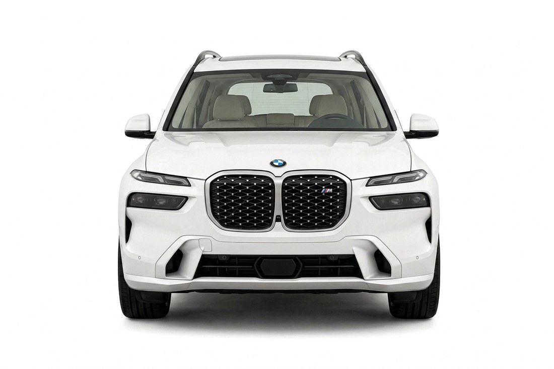 White luxury SUV with 35% vlt — medium window tint — Golding Auto Films