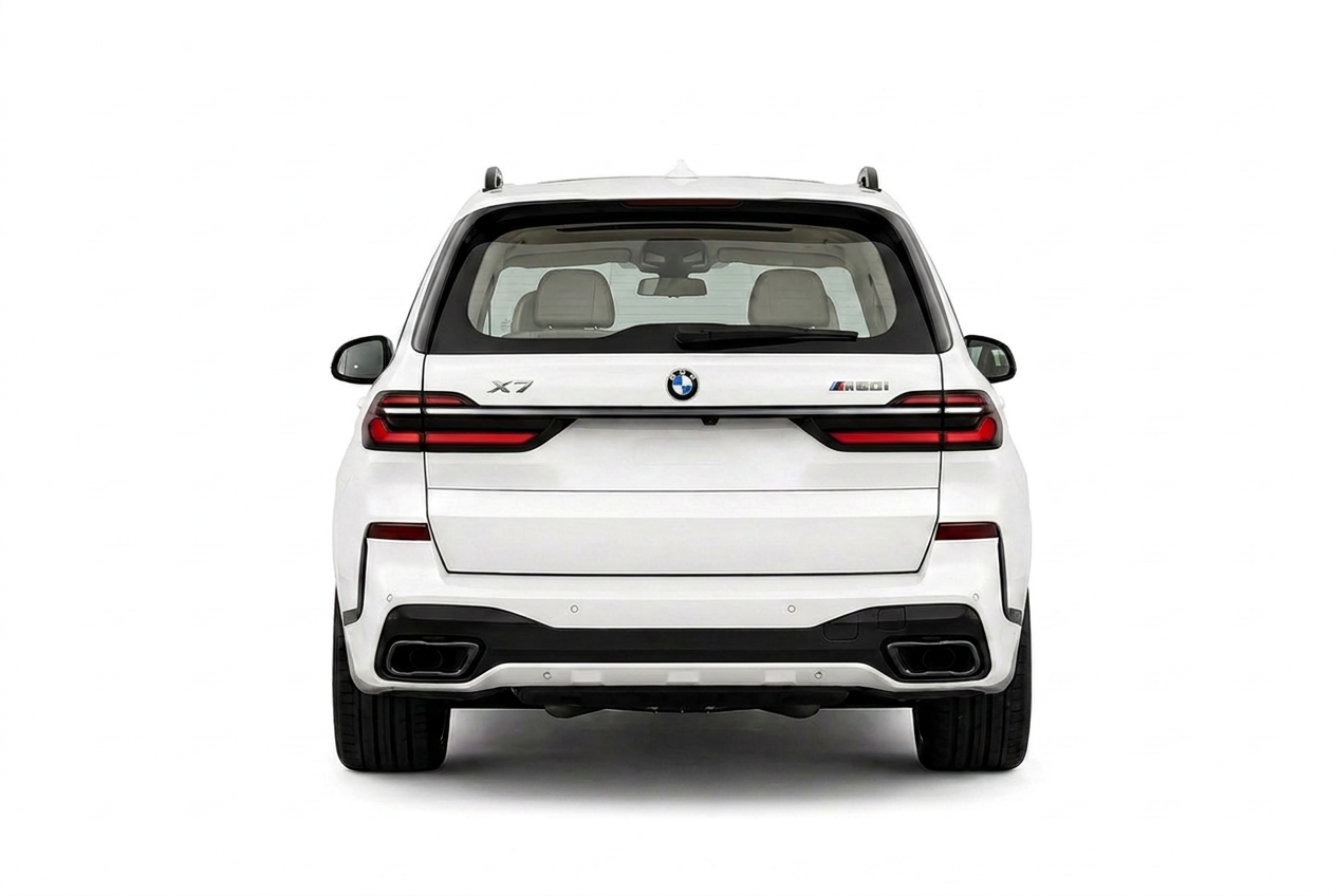 White luxury SUV with 35% vlt — medium window tint — Golding Auto Films